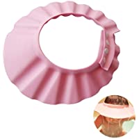 Xiton 1 PC Gorra del visera baño bebé Ajustable Prueba fugas Sombrero del baño bebé Cómodo Protección de la ducha del…